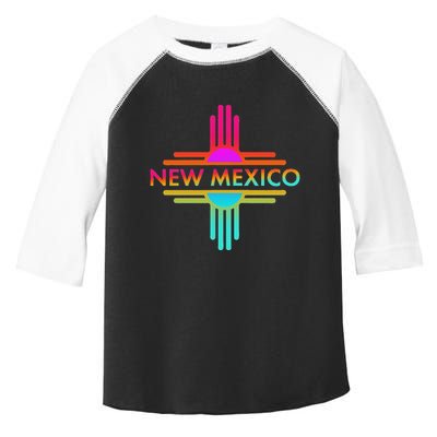 New Mexico State Zia Symbol Toddler Fine Jersey T-Shirt