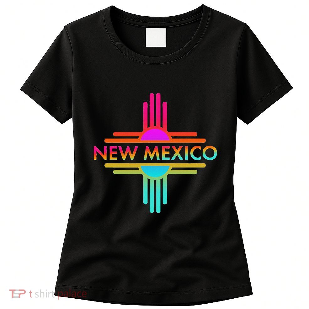 New Mexico State Zia Symbol Womens T-Shirt