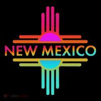 New Mexico State Zia Symbol Womens T-Shirt