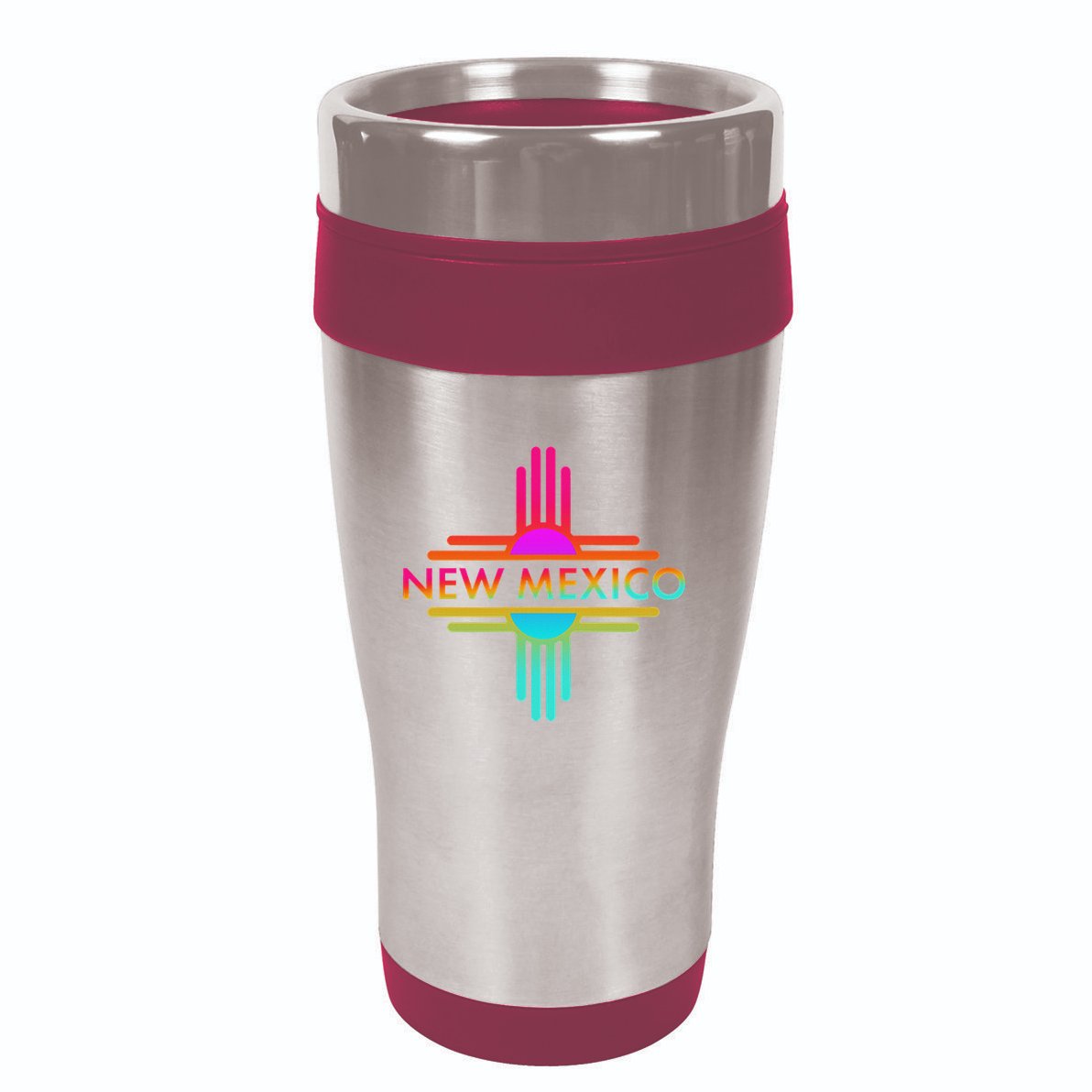 New Mexico State Zia Symbol 16oz Travel Tumbler