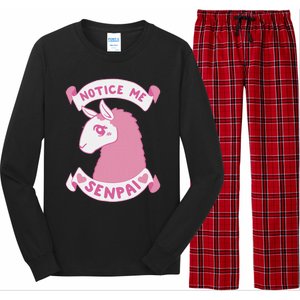 Notice Me Senpai Long Sleeve Pajama Set