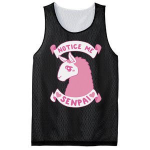 Notice Me Senpai Mesh Reversible Basketball Jersey Tank