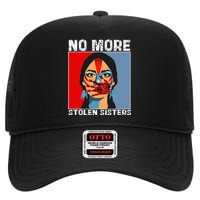 No More Stolen Sister Native American Mmiw High Crown Mesh Back Trucker Hat