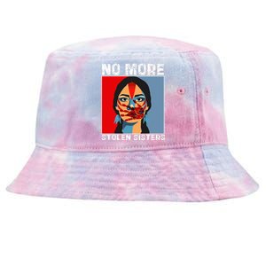 No More Stolen Sister Native American Mmiw Tie-Dyed Bucket Hat