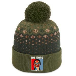 No More Stolen Sister Native American Mmiw The Baniff Cuffed Pom Beanie