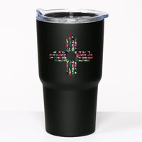 New Mexico State Zia Symbol Floral Print By Mcma Tumbler