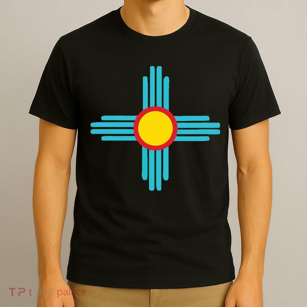 New Mexico State Zia Vintage Retromodern Design T-Shirt