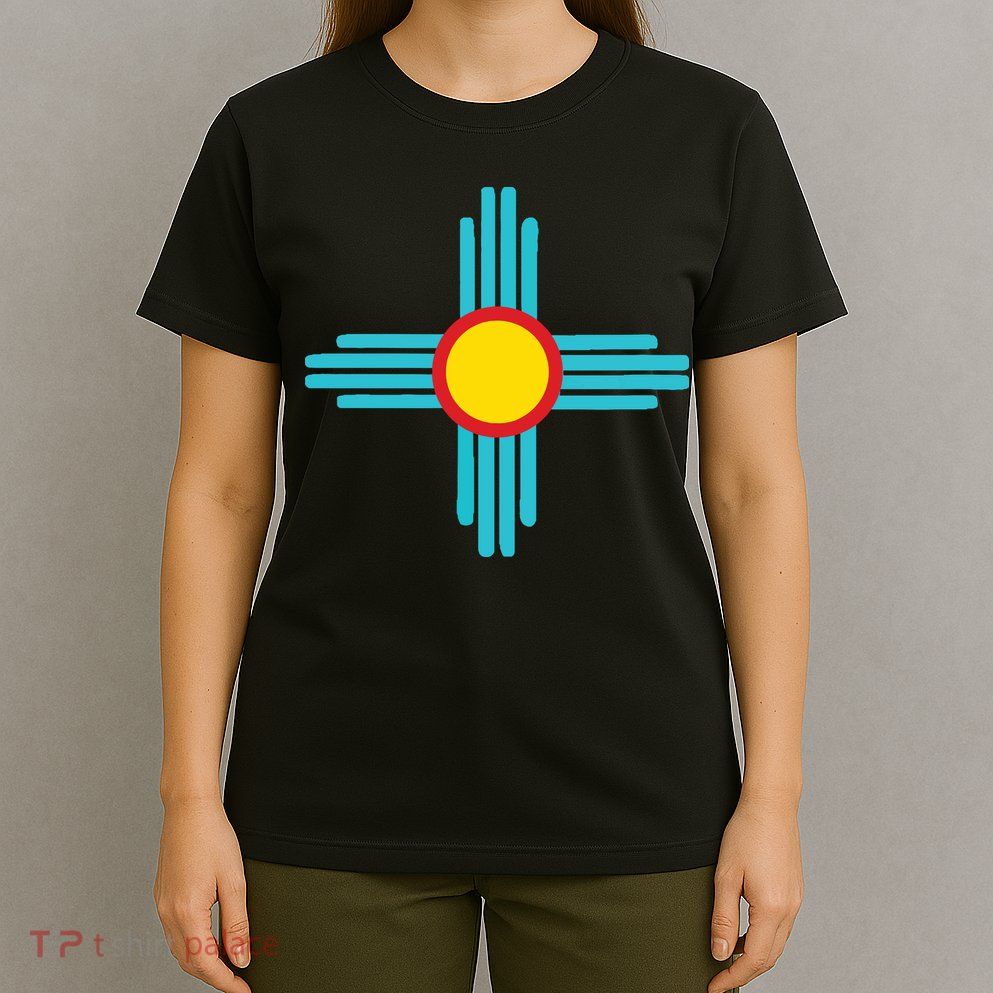 New Mexico State Zia Vintage Retromodern Design T-Shirt