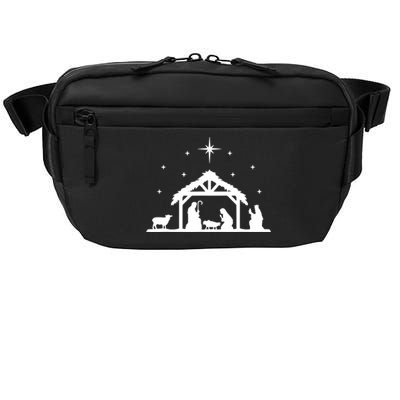 Nativity Manger Scene Baby Jesus Birth Of Christ Christmas Crossbody Pack