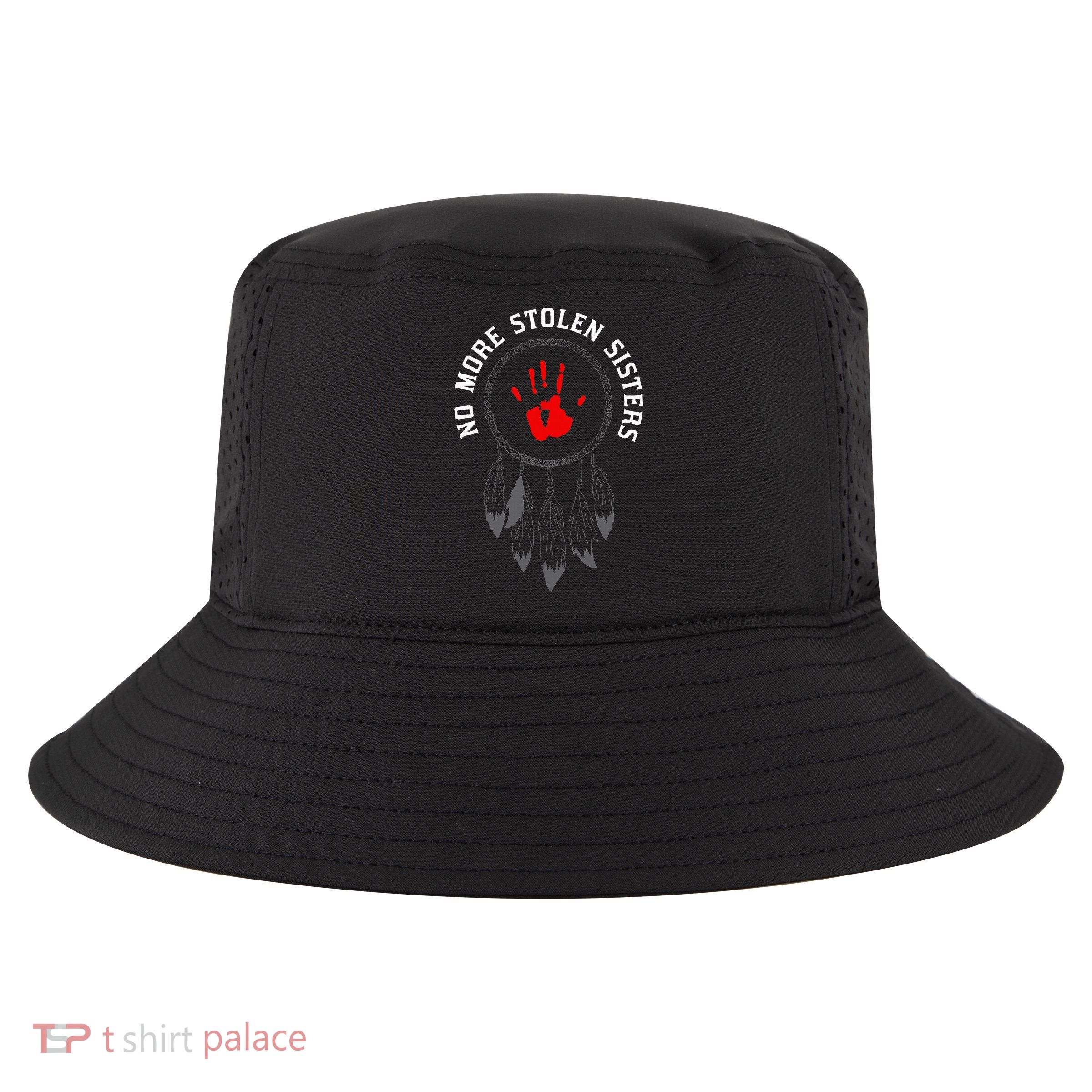 No More Stolen Sisters Missing And Murdered Indigenous Women Cool Comfort Performance Bucket Hat