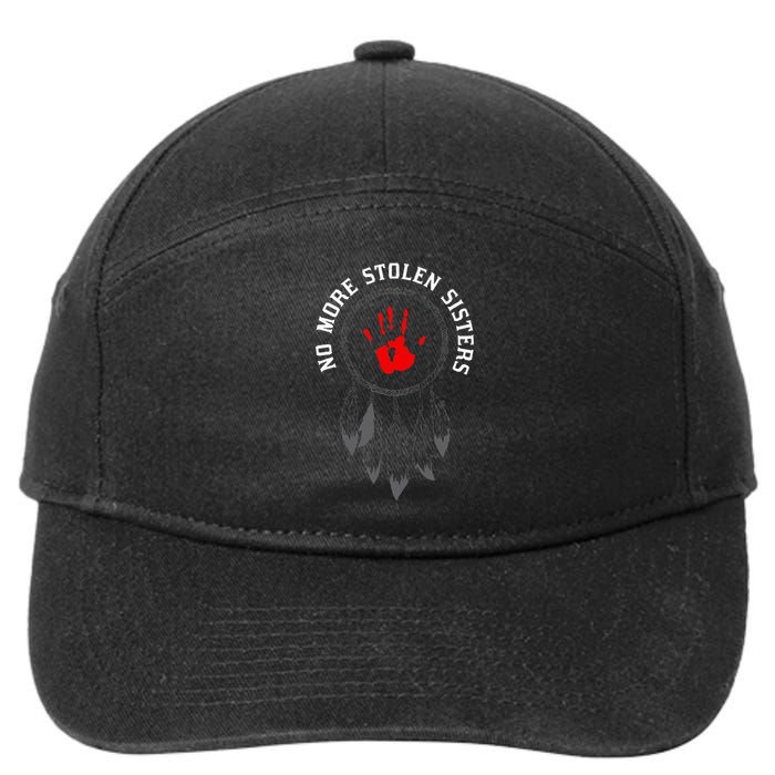 No More Stolen Sisters Missing And Murdered Indigenous Women 7-Panel Snapback Hat