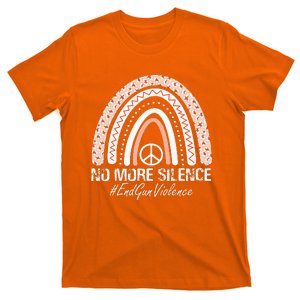 No More Silence End Gun Violence Awareness Month Orange T-Shirt