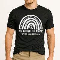 No More Silence End Gun Violence Peace Rainbow Performance Shirt