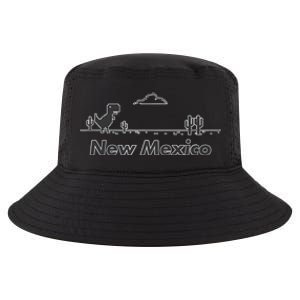 New Mexico State Dinosaur Design Cool Comfort Performance Bucket Hat