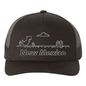 New Mexico State Dinosaur Design Yupoong Adult 5-Panel Trucker Hat