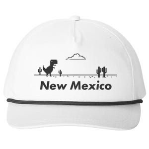 New Mexico State Dinosaur Design Snapback Five-Panel Rope Hat