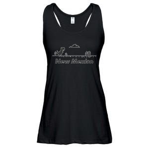 New Mexico State Dinosaur Design Ladies Essential Flowy Tank