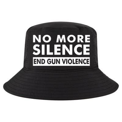 No More Silence End Gun Violence Anti Gun Cool Comfort Performance Bucket Hat