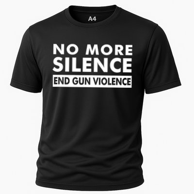 No More Silence End Gun Violence Anti Gun Performance Shirt