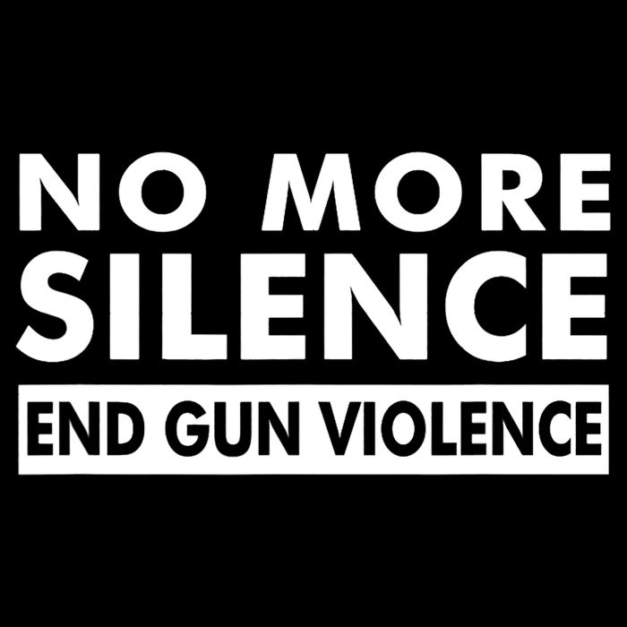 No More Silence End Gun Violence Anti Gun Cooling Performance Crew T-Shirt