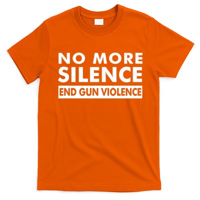 No More Silence End Gun Violence Anti Gun T-Shirt