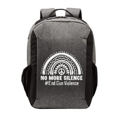 No More Silence End Gun Violence Awareness Month Orange Vector Backpack