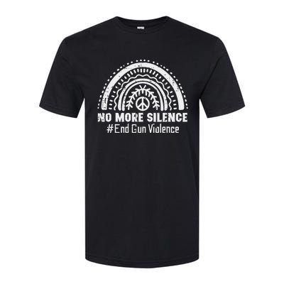 No More Silence End Gun Violence Awareness Month Orange Softstyle® CVC T-Shirt