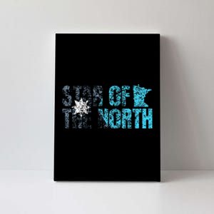 New Minnesota State Flag Mn Star Of The North Map Canvas