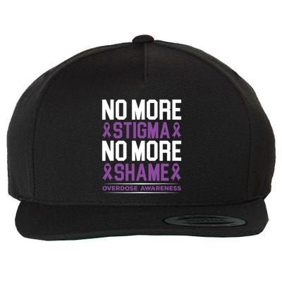 No More Stigma No More Shame Addiction Wool Snapback Cap