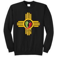 New Mexico Southwest Zia With Red And Green Chile Sweatshirt