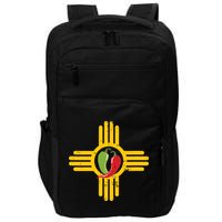 New Mexico Southwest Zia With Red And Green Chile Impact Tech Backpack