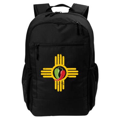 New Mexico Southwest Zia With Red And Green Chile Backpack