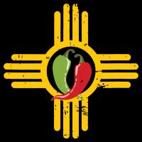 New Mexico Southwest Zia With Red And Green Chile 16 in Basic Backpack