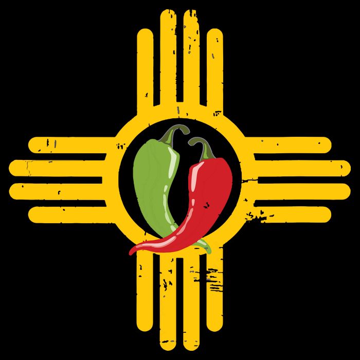 New Mexico Southwest Zia With Red And Green Chile 16 in Basic Backpack