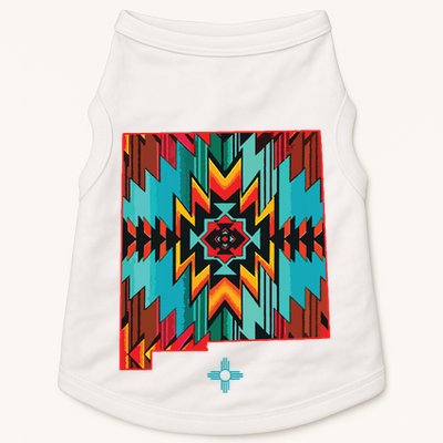 New Mexico State Floral Design Southwest Nm Zia Art Doggie Tank
