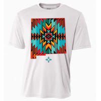 New Mexico State Floral Design Southwest Nm Zia Art Cooling Performance Crew T-Shirt