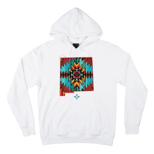 New Mexico State Floral Design Southwest Nm Zia Art Hoodie