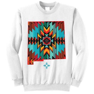 New Mexico State Floral Design Southwest Nm Zia Art Sweatshirt