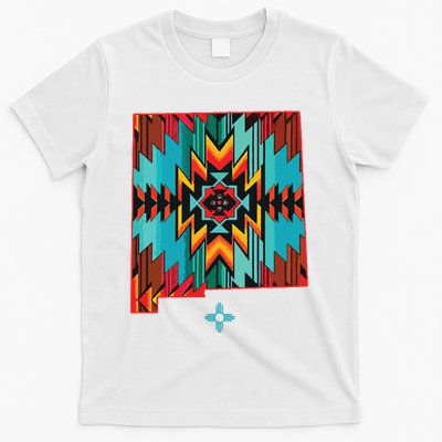 New Mexico State Floral Design Southwest Nm Zia Art T-Shirt