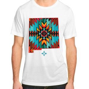 New Mexico State Floral Design Southwest Nm Zia Art Adult ChromaSoft Performance T-Shirt