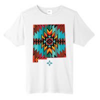 New Mexico State Floral Design Southwest Nm Zia Art Tall Fusion ChromaSoft Performance T-Shirt