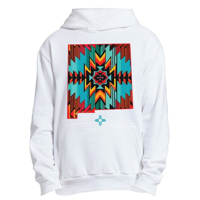 New Mexico State Floral Design Southwest Nm Zia Art Urban Pullover Hoodie