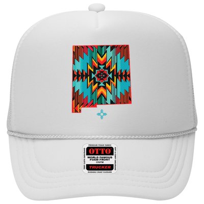 New Mexico State Floral Design Southwest Nm Zia Art Trucker Hat