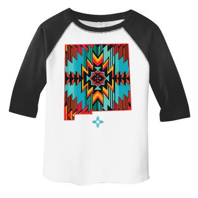 New Mexico State Floral Design Southwest Nm Zia Art Toddler Fine Jersey T-Shirt