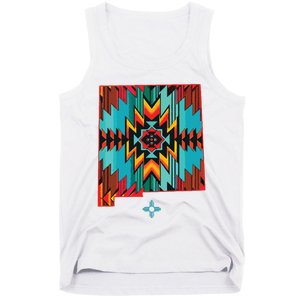 New Mexico State Floral Design Southwest Nm Zia Art Tank Top