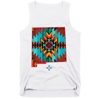 New Mexico State Floral Design Southwest Nm Zia Art Tank Top