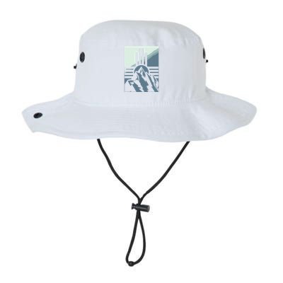 New Mexico State Zia Symbol And Mountains Graphic Design Bucket Hat
