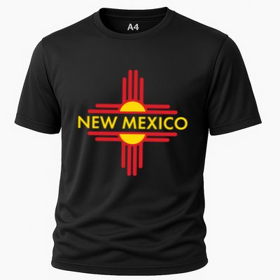 New Mexico State Zia Symbol Design Performance Shirt