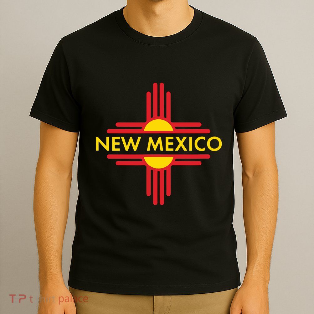 New Mexico State Zia Symbol Design T-Shirt