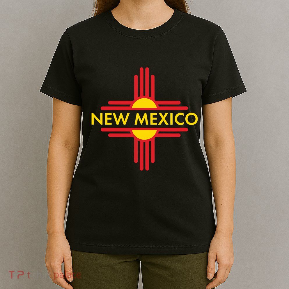 New Mexico State Zia Symbol Design T-Shirt